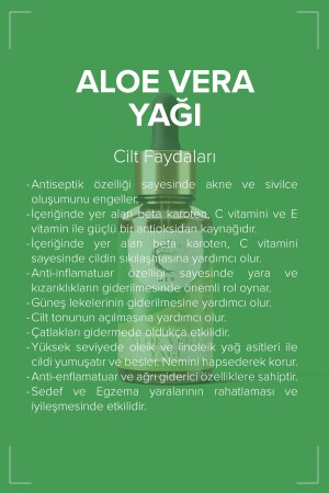 Aloe Vera Öl 100 % rein und kaltgepresst - 5