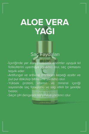 Aloe Vera Yağı %100 Saf ve Soğuk Sıkım - 5