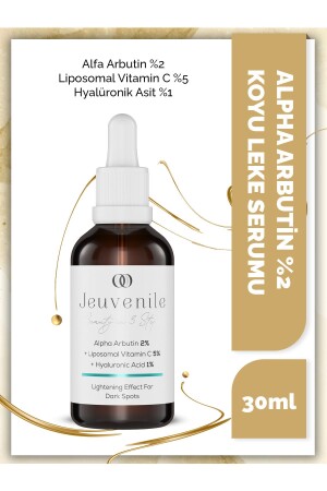 Alpha Arbutin %2 Serum - Leke Karşıtı (Alfa Arbutin,Liposomal Vitamin C, Hyalüronik Asit) 8682397030451 - 2