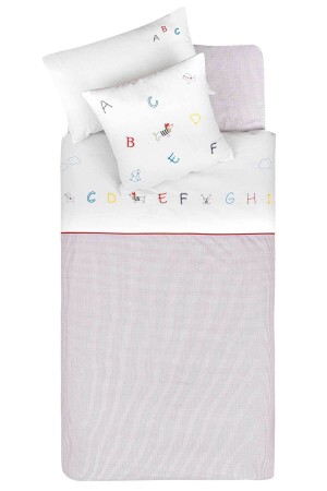 Alphabet-Babybettbezug-Set mit Laken 100*150 MINVTM076BB21AW1-133133100X150 - 6