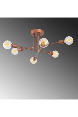 MNZ-Six-piece Acrobat Cross Model Plafonier سقف نصب للكرائبوس شمعة LMBDR3598CPRZ - Lambadar