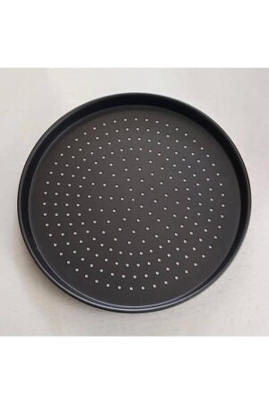 Aluminium-Teflon-Pizzablech, perforiert, 30 cm, PZTPST30 - 1