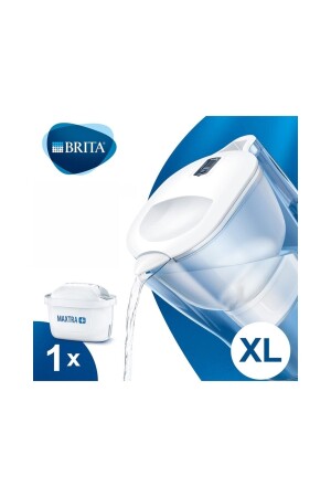 Aluna Xl Maxtra Filtreli Su Arıtmalı 3.5 Lt. Akıllı Beyaz Sürahi AB3297 - 2