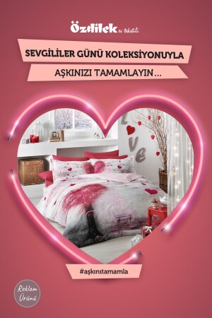 Always In Love Çift Kişilik Nevresim Takımı 8697353516504 - 1