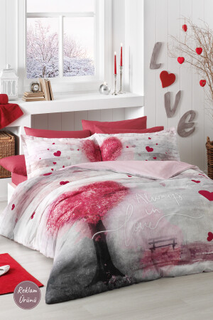 Always In Love Doppelbett-Bettbezug-Set 8697353516504 - 4