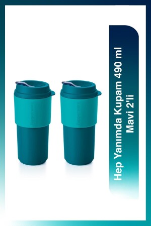 Always With Me My Mug 490 ml Blau 2-teilig PKTTPRYNSET7 - 2