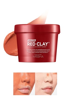 Amazon Clay-Maske für poröse Haut 110 ML Amazon Red Clay Pore Mask 5815 - 1