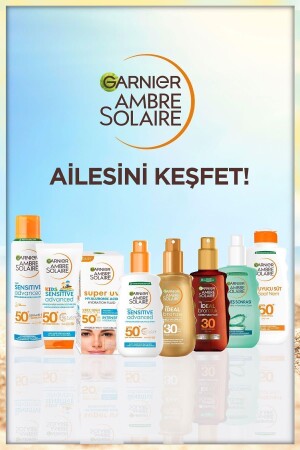 Ambre Solaire Hassas Ciltler Için Güneş Koruyucu Sprey Spf 50 150 ml - 6