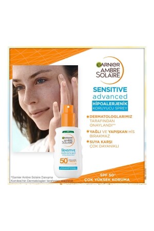 Ambre Solaire Sensitive Advanced Hypoallergenes Sonnenschutzspray Spf50 150 ml - 10