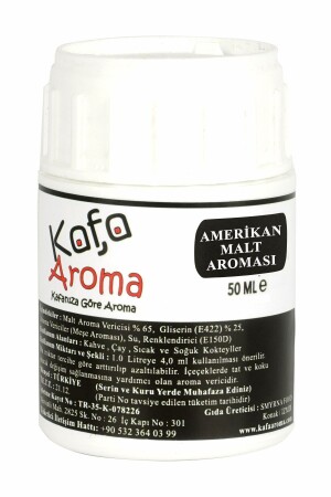 Amerikan Malt Aroması Hazır Karışım Malt Kiti 50 ml - 2