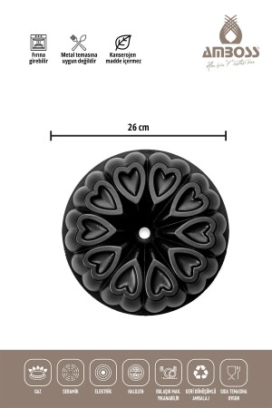 Amethyst-Gießform Schwarz - 4