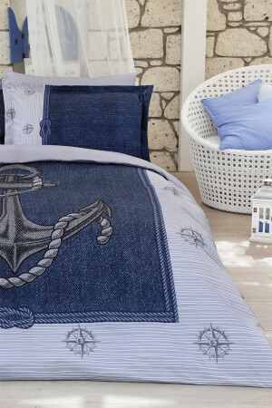 Anchor Denim Einzelbettbezug-Set Özdilek Anchor Denim - 5