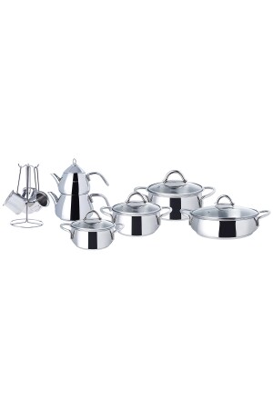 Andora 15-teiliges Mitgift-Set aus Stahl mit Induktionsbasis 600. 15. 01. 2266 - 5