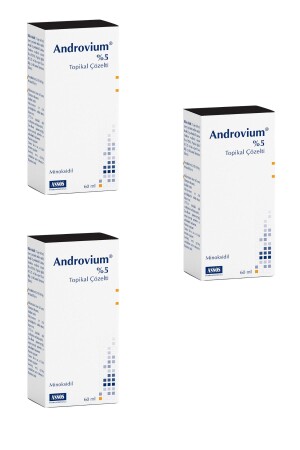 Androvium %5 Topikal Çözelti 60ml 3 adet - Assos