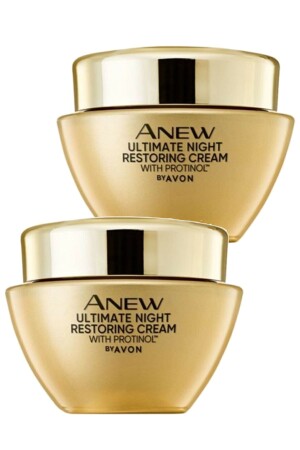 Anew Ultimate Gece Yüz Kremi 50 Ml. İkili Set KREM2518-2 - 2