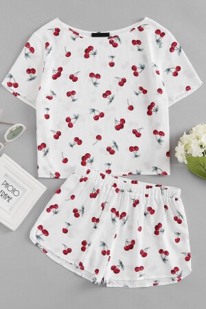 Angelina Small Cherry 2 Li Ultrasoft Shorts-Set - 1