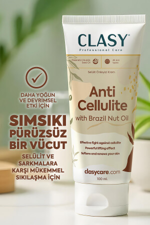Anında Sıkılaştırıcı Ve Selülit Önleyici Krem (ANTİ-CELLULİTE CREAM) - Clasy Care