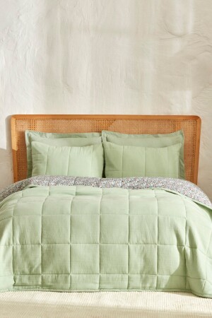 Anna Double Musselin Summer Comfort Green - 1