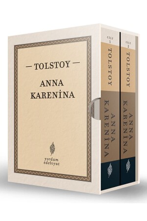 Anna Karenina (2 Bände mit Set Box) / Lew Nikolajewitsch Tolstoi / / 9786051722016 344821 - Yordam Edebiyat