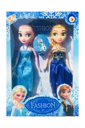 Anna ve Elsa Bebek 2'li 23 cm STM 1051 - 1