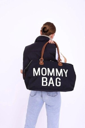 Anne Bebek Bakım Valiz Model Omuz Ve Kol Çantası-termal Biberon Gözlü-su Geçirmez Kumaş-mommy Bag - 3