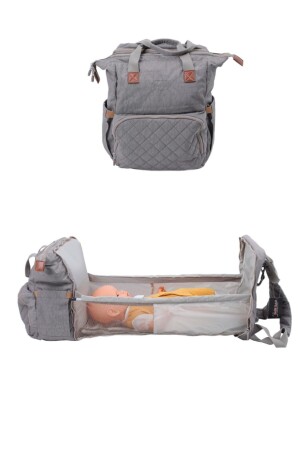 Anne Bebek Çoçuk Bakım Çantası ( Yataklı ) - E-Life Home