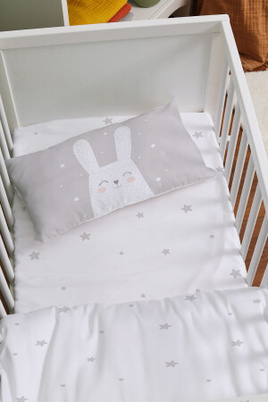 Anne Yanı Beşik Uyku Nevresim Takımı Pure Baby ETAYBBNTPB005 - 2