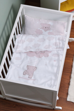 Anne Yanı Beşik Uyku Nevresim Takımı - Pure Baby ETAYBBNTPB128 - 1