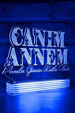 Anneler Günü İçin 3d Lamba CANANNEM - 2