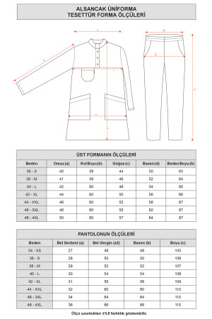 Anthrazitfarbenes dünnes Lycra-Hijab-Krankenschwesteruniform- und Chirurgenarzt-Uniform-Set LYCRA-SOFT-HIJAB - 8