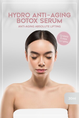 Anti-Aging Botox Etkili Serum - Dolgunlaştırıcı ve Sıkılaştırıcı İğnesiz Botox Serumu 30 ML - 3