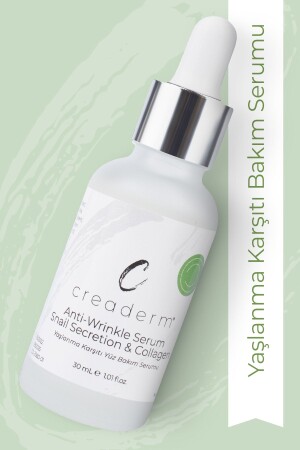 Anti-Aging-Gesichtspflegeserum (Anti-Falten-Serum, Schneckensekret und Kollagen) CRDRM10 - 1