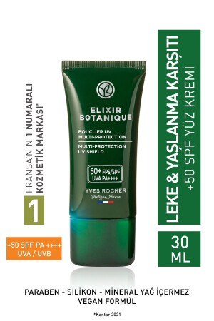 Anti-Aging Herbal Antioxidant Care Elixir Botanique-Vitamin E-50 SPF Gesichtscreme-30 ml 55732 - 2