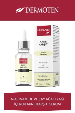 Anti-Akne-Serum, Niacinamid und Teebaumöl-Hautpflegeserum 30 ml 8699649122932 - 2