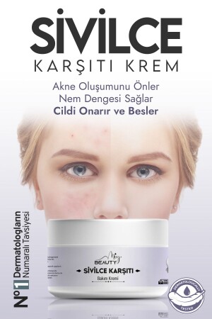 Anti-Akne- und Anti-Akne-Akne-Mitesser-Fleckenentfernungs-Gesichtscreme 50 ml - 1