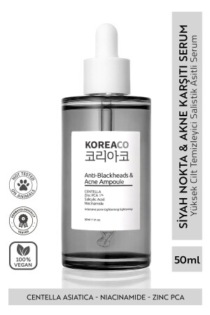 Anti-Blackheads Acne Ampoule Siyah Nokta ve Akne Ampulü KOREACO&SA - 1