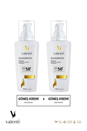 Anti-Blemish High Protection SPF50+ Gesicht und Körper Sommer- und Winter-Sonnenschutz 125 ml 2-teiliges Gelegenheitspaket Gesichts-Sonnenschutz - 2