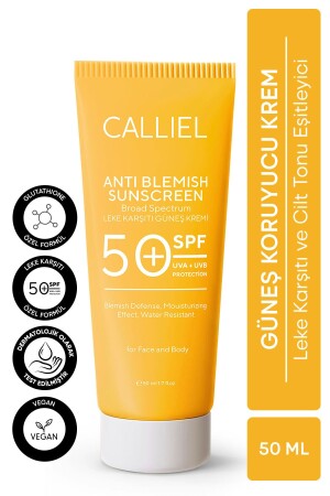 Anti-Blemish Hoher Schutz für alle Haut 50 SPF Sonnencreme mit Glutathion-Effekt 50 ml TYCDOGKT4N168924123101759 - 2