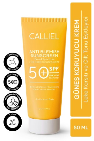 Anti-Blemish Hoher Schutz für alle Haut 50 SPF Sonnencreme mit Glutathion-Effekt 50 ml TYCDOGKT4N168924123101759 - 1