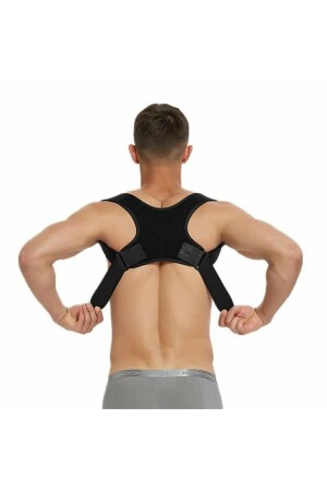 Anti-Buckel-Sport-Korsett für aufrechte Haltung, Taille, Schulter, Rücken, Gürtel - 4