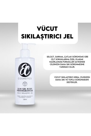 Anti-Cellulite-Straffende Körpercreme Regionales Schlankheitscreme-Gel gegen Dehnungsstreifen 250 ml - 1