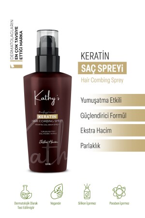 Anti-Haarausfall-Keratin-Spray für übermäßig geschädigtes Haar 125 ml - 2