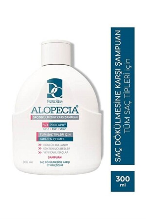 Anti Hair Loss Shampoo- Saç Dökülmesine Karşı Saç Bakım Şampuanı 300 Ml - 1