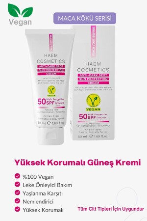 Anti-Makel-Sonnencreme mit hohem Schutz 50 ml HKGK05 - 2