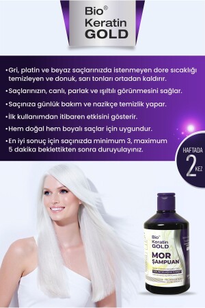 Anti-Orange Purple Shampoo 500 ml. - 4