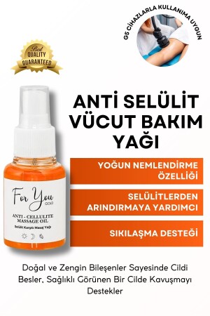 Anti Selülit Vücut Bakım Yağı – Selülit Karşıtı Masaj Yağı (antiselülit) - 1