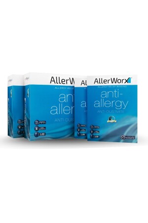 Antiallergisches Doppelbett-Bettwäsche-Set allerworx-cift - 2