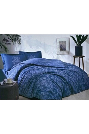 Antico Çift Kişilik Nevresim Takımı Petrol CM2146 - Özdilek