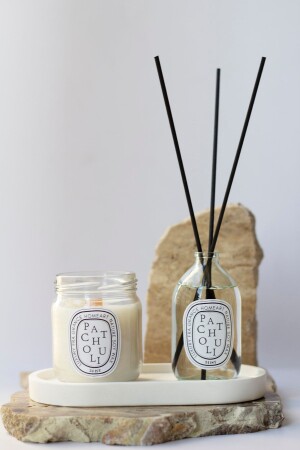 شمعة وشمس غرفة من الخشب ذات العطر - A&P