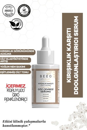 Apibeauty Arı Zehirli Propolisli Anti-Aging Göz Çevresi Bakım Serumu 15ml BEEO152KAGCS - 2